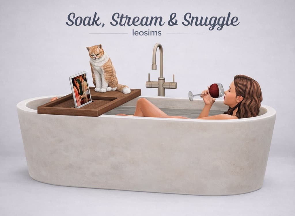 Ванна с планшетом Soak Stream & Snuggle